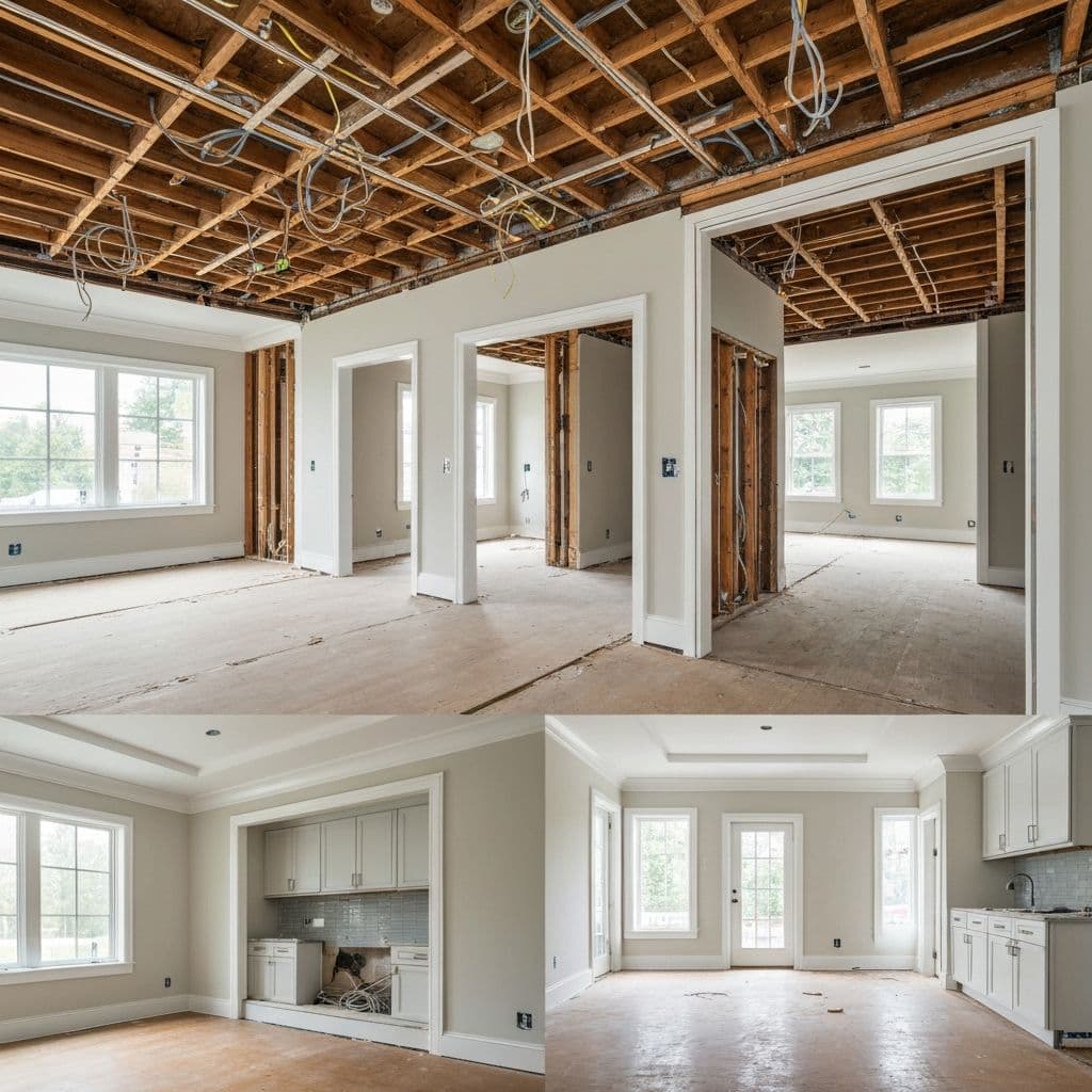 Whole house renovation project in Maryland